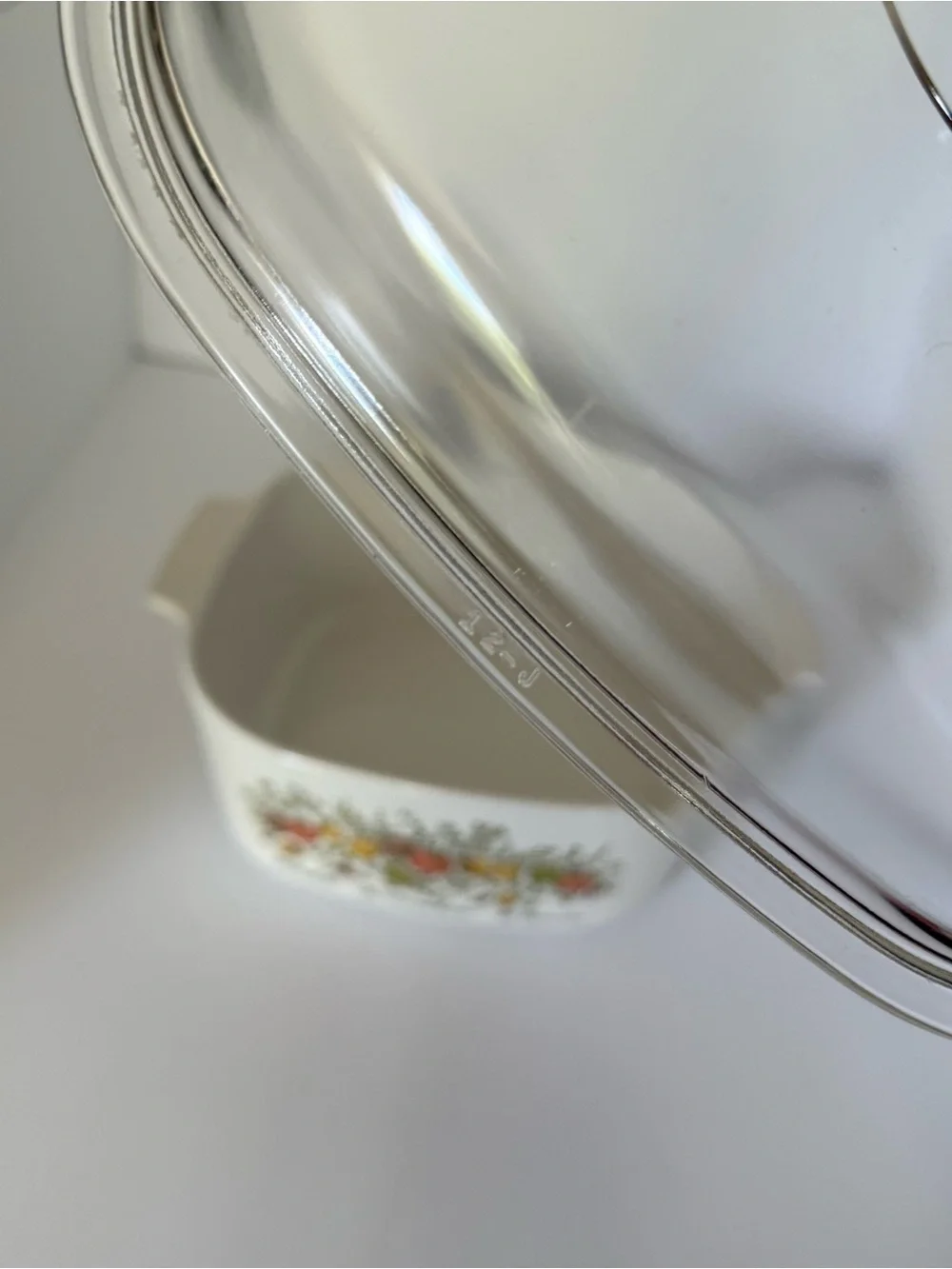 Corning Ware Spice of Life 5-Quart Casserole A-5-B with Pyrex Lid A-12-C 1980s